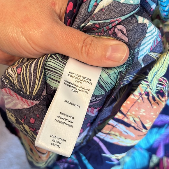 Beach Lunch Lounge Tie Back Sundress (XXXL) - Picture 8 of 11